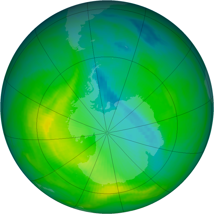 Ozone Map 1983-11-09